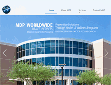 Tablet Screenshot of mdp-worldwide.com